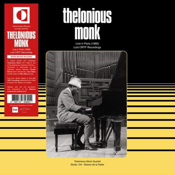 CD Shop - THELONIOUS MONK LIVE IN PARIS 1966 - L...