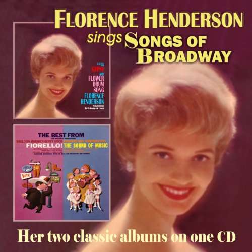 CD Shop - FLORENCE HENDERSON SINGS SONGS OF BROADWAY