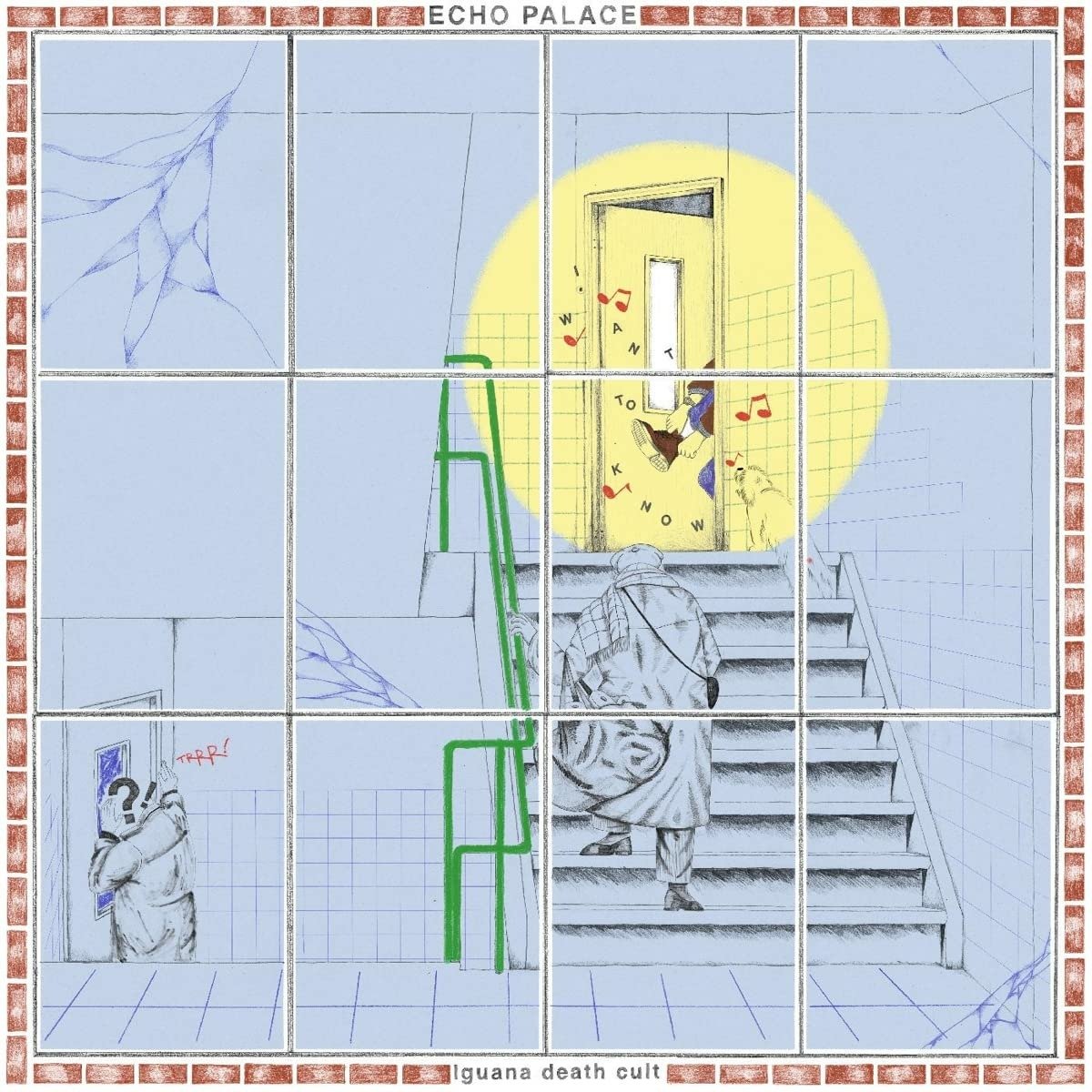 CD Shop - IGUANA DEATH CULT ECHO PALACE