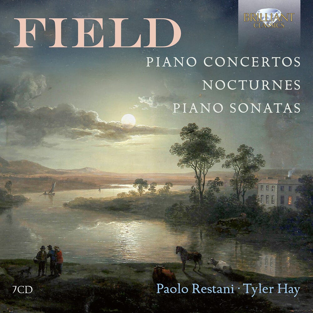CD Shop - PAOLO RESTANI,TYLER HAY FIELD: PIANO CONCERTOS, NOCTURNES, PIANO SONATA