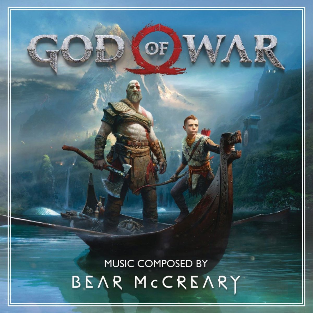 CD Shop - GOD OF WAR (CLEAR & BLACK MARBLED VINYL, 180 G) 