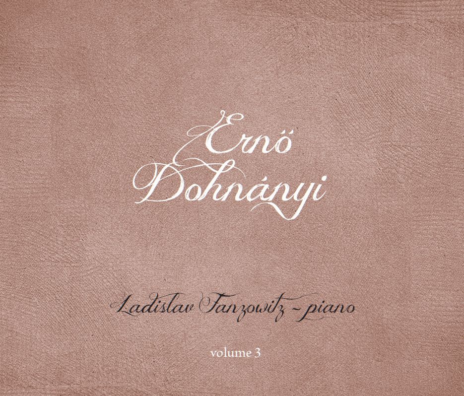CD Shop - FANZOWITZ LADISLAV ERNO DOHNANYI VOL. 3