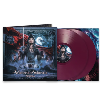 CD Shop - VISIONS OF ATLANTIS ARMADA LIVE OVER