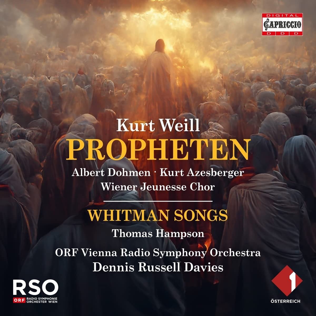 CD Shop - ALBERT DOHMEN KURT WEILL: PROPHETEN -..