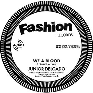 CD Shop - JUNIOR DELGADO,DUB ORGANISER 7-WE A BLOOD / BLOODY DUB