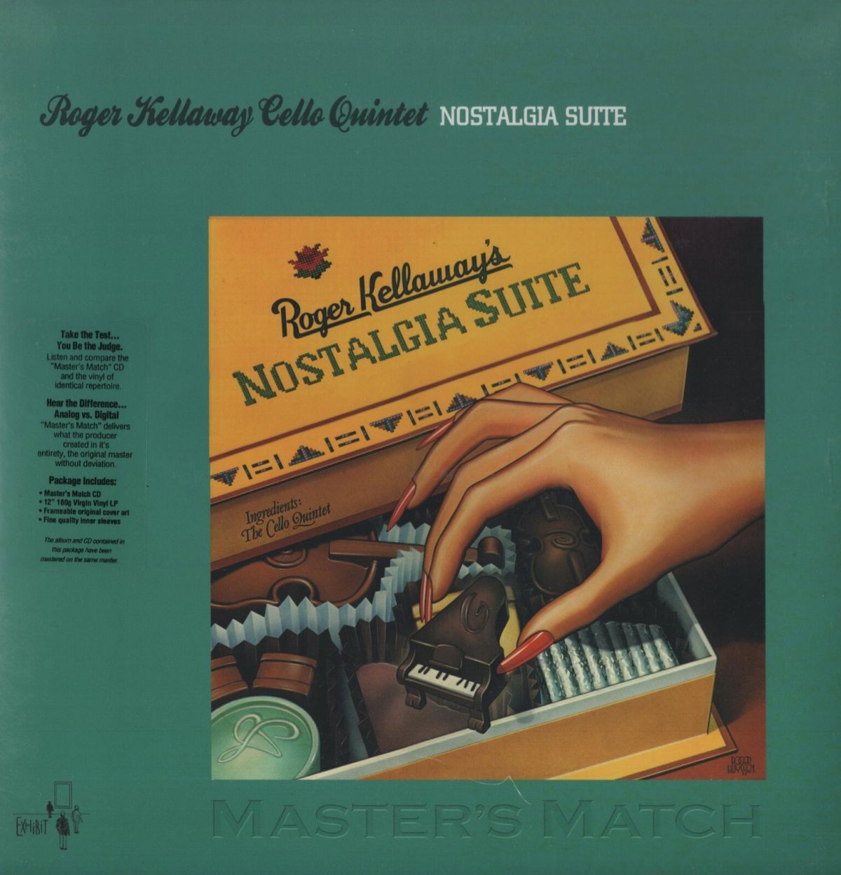 CD Shop - ROGER & CELLO QUINTET KELLAWAY NOSTALGIA SUITE