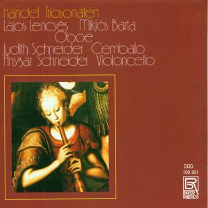 CD Shop - LAJOS LENCSES,MIKLOS BARTA,JUDITH SCHNEIDER HANDEL: TRIO SONATAS