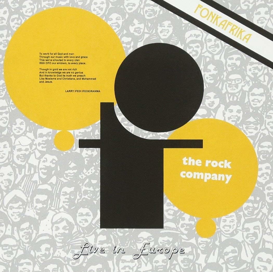 CD Shop - OFO THE ROCK COMPANY FONK AFRIKA