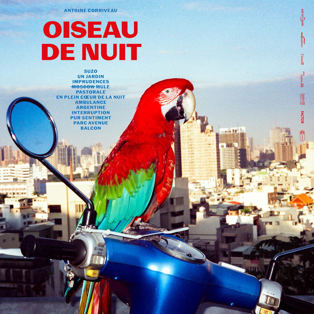 CD Shop - ANTOINE CORRIVEAU OISEAU DE NUIT