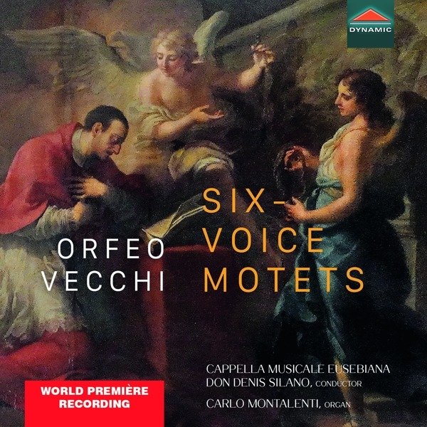 CD Shop - CAPPELLA MUSICALE EUSEBIANA ORFEO VECCHI: SIX VOIC...
