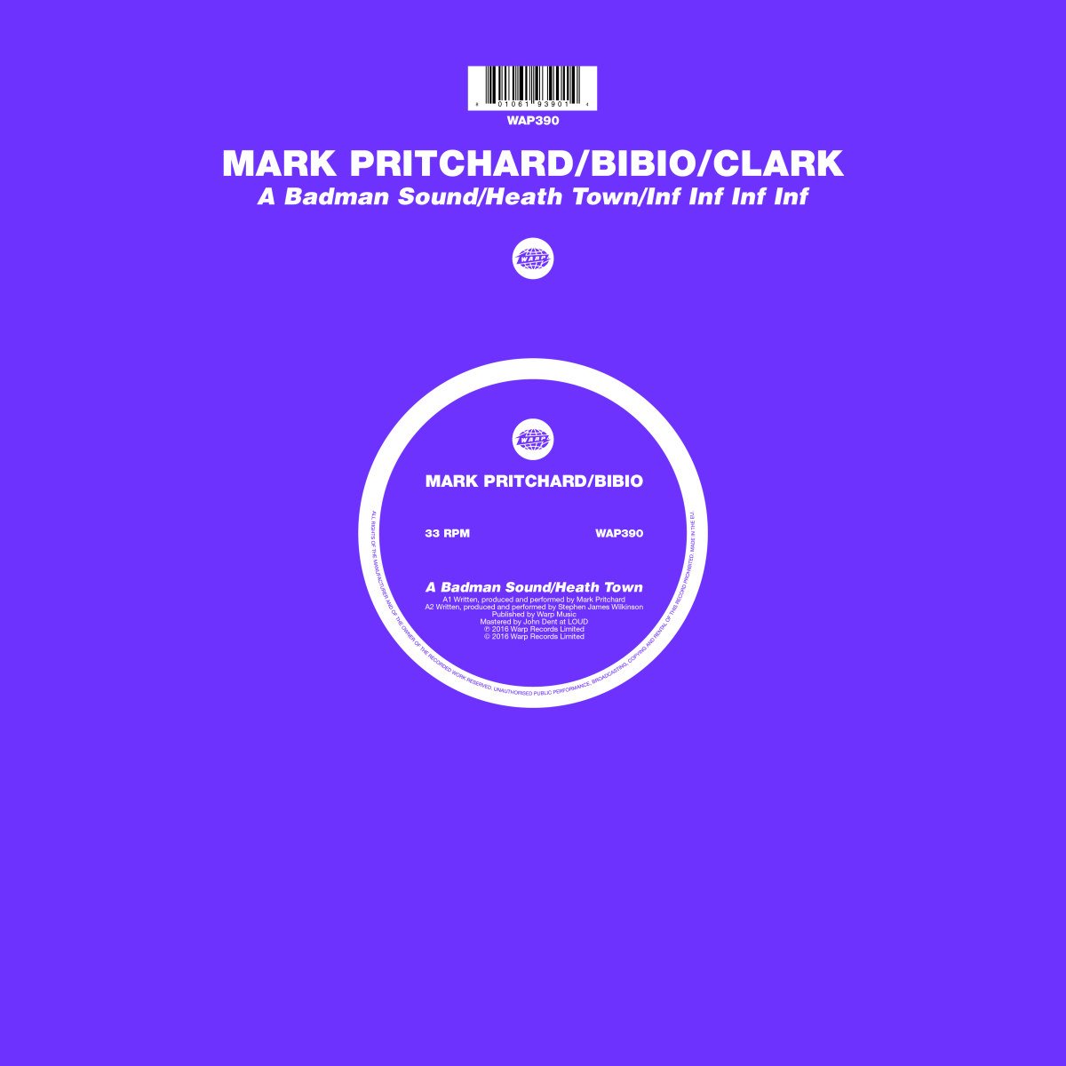 CD Shop - MARK PRITCHARD A BADMAN SOUND/HEATH T...