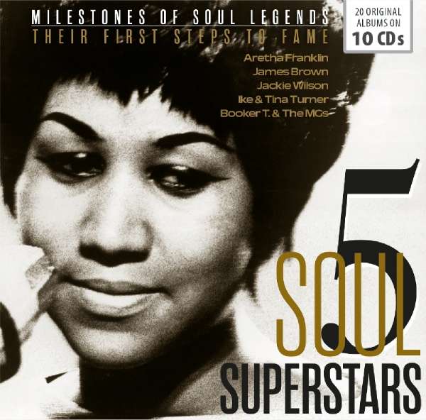 CD Shop - FRANKLIN/ BROWN/ TURNER 5 SOUL STARS - FIRST STEPS TO FAME