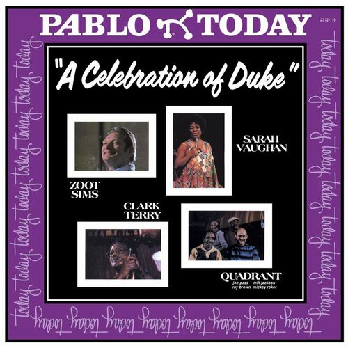 CD Shop - ZOOT SIMS,CLARK TERRY,SARAH VAUGHAN,QUADRANT A CELEBRATION OF DUKE