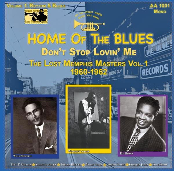 CD Shop - VARIOUS ARTISTS,ROY BROWN,WILLIE COBS,SAMMY LAWHORN,WOODROW ADAMS,THELMA BREWER,JOSEPH COOKE,FIVE ROYALES HOME OF THE BLUES: DON...