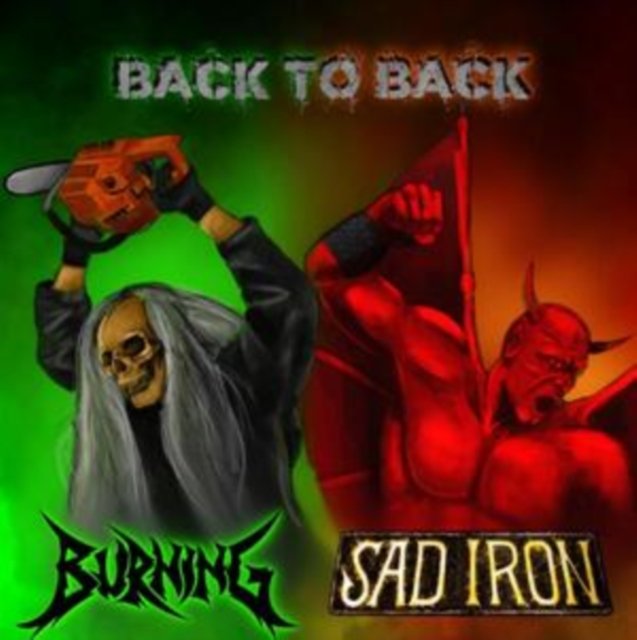 CD Shop - BURNING,SAD IRON BACK TO BACK