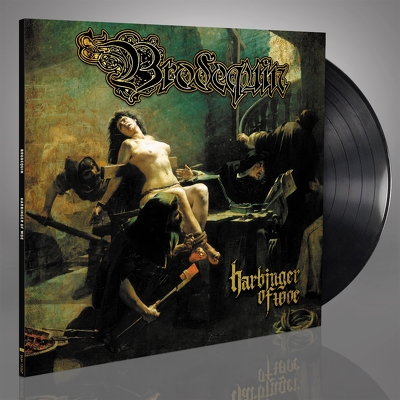 CD Shop - BRODEQUIN HARBRINGER OF WOE BLACK LTD.