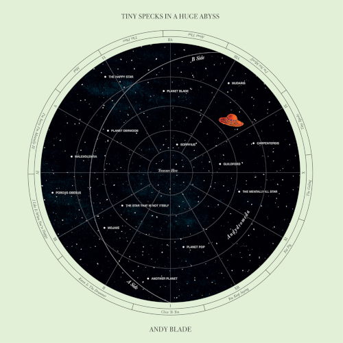 CD Shop - ANDY BLADE TINY SPECKS IN A HUGE ...