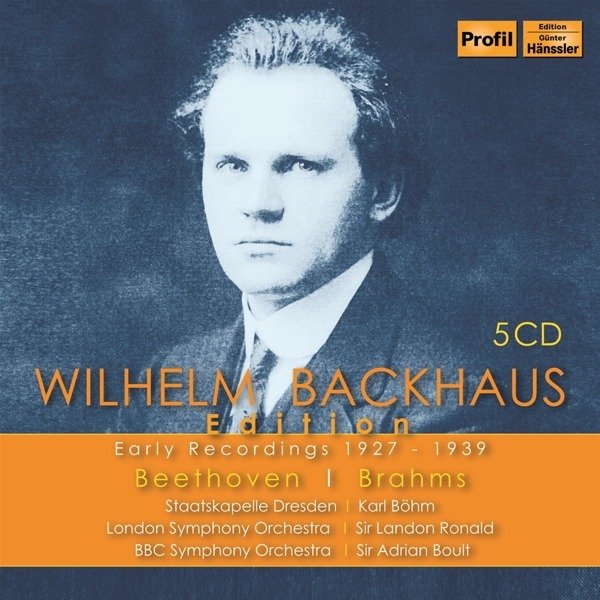CD Shop - WILHELM BACKHAUS EDITION:.. -BOX SET-