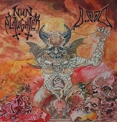 CD Shop - NUNSLAUGHTER SPLIT