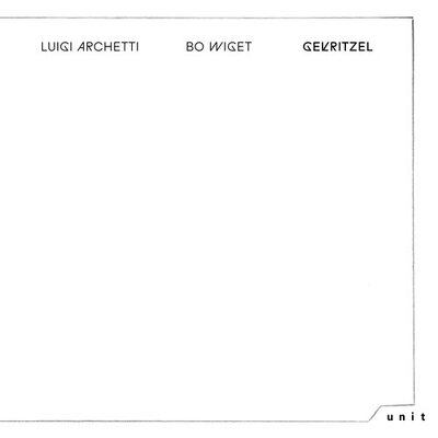 CD Shop - LUIGI ARCHETTI & BO WIGET GEKRITZEL