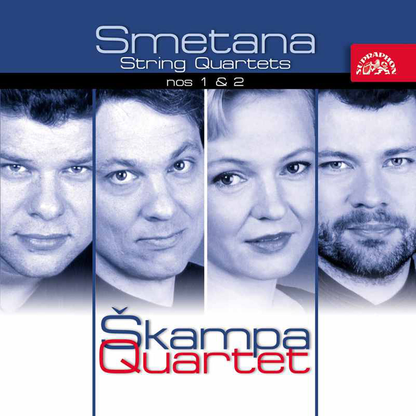 CD Shop - SKAMPOVO KVARTETO SMETANA : SMYCCOVE KVARTETY C. 1, 2