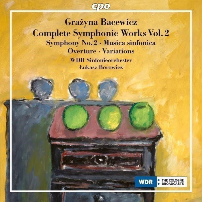 CD Shop - WDR SINFONIEORCHESTER KOLN,LUKASZ BOROWICZ GRAZYNA BACEWICZ: SYMP...