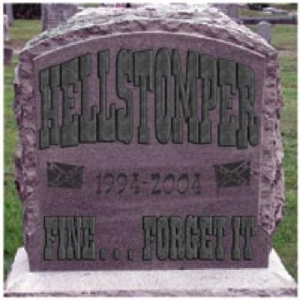 CD Shop - HELLSTOMPER FINE...FORGET IT
