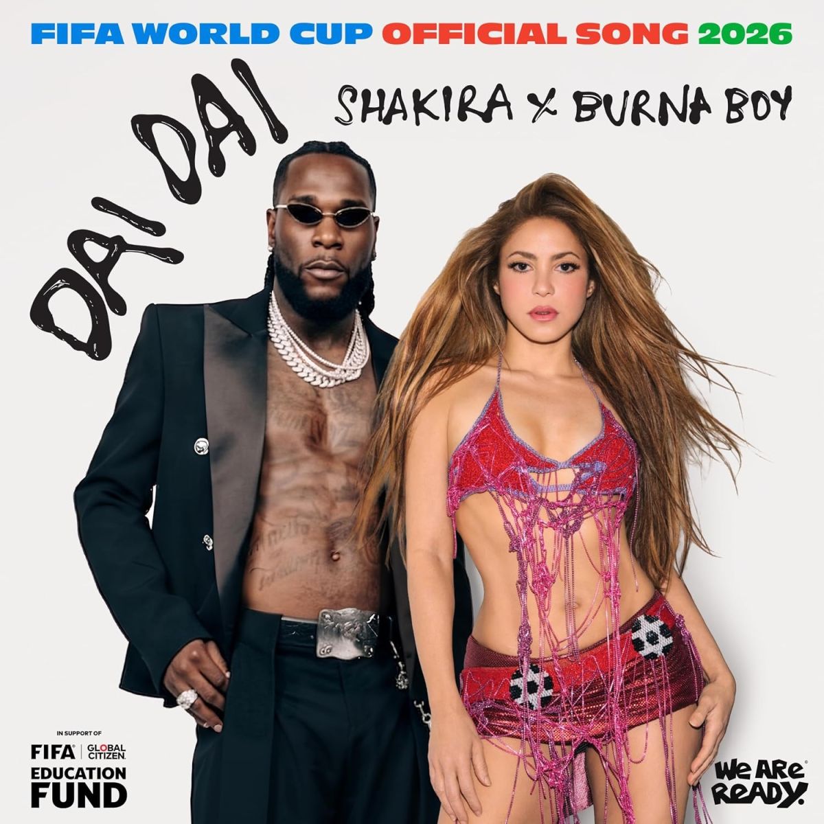 CD Shop - SHAKIRA,BURNA BOY DAI DAI