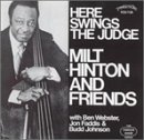 CD Shop - MILT HINTON HERE SWINGS THE JUDGE