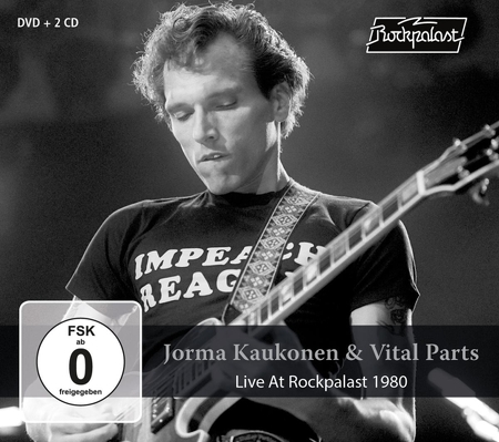 CD Shop - KAUKONEN, JORMA & VITAL PARTS LIVE AT