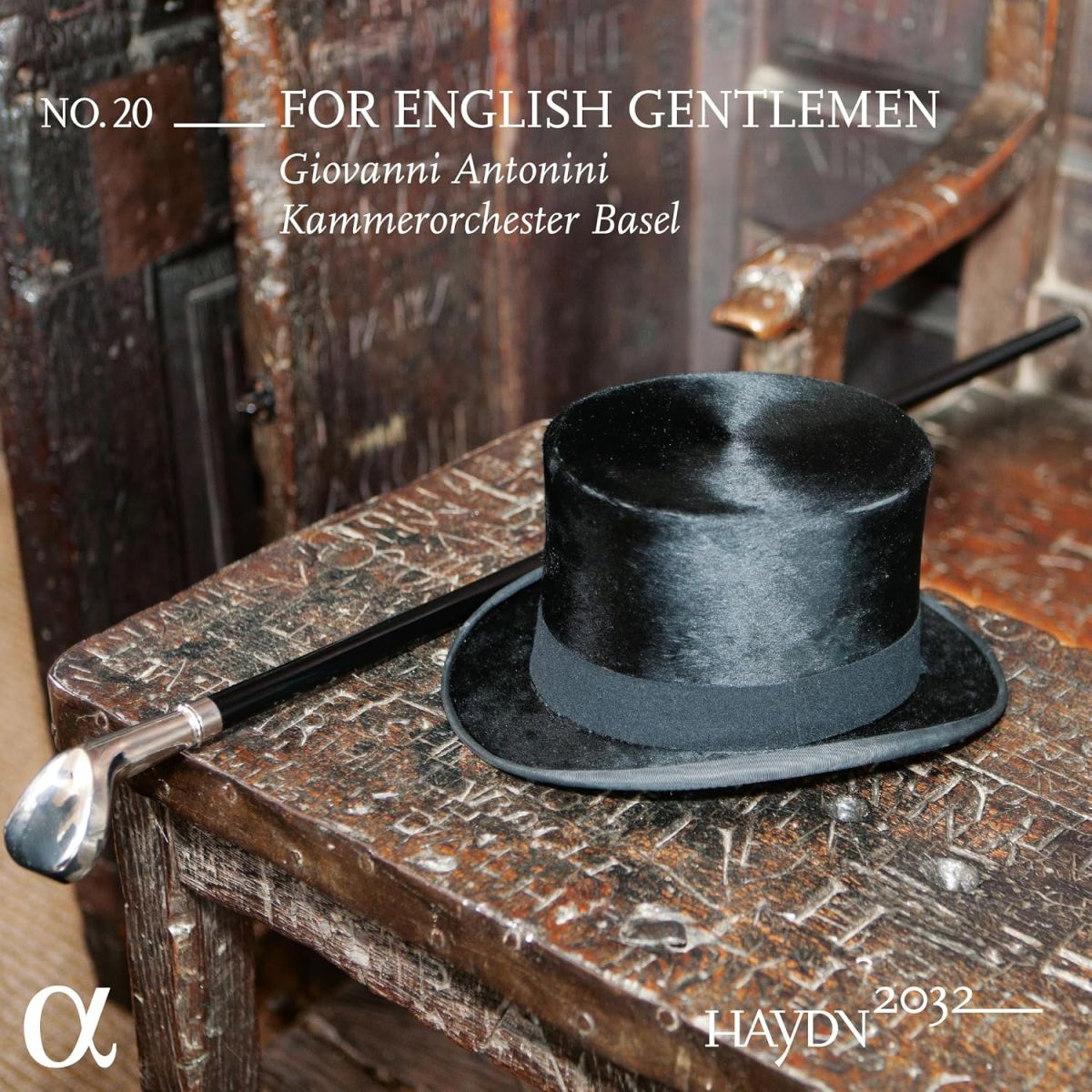 CD Shop - KAMMERORCHESTER BASEL HAYDN 2032, VOL. 20: FOR ENGLISH GENTLEMEN