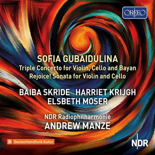 CD Shop - BAIBA SKRIDE,NDR RADIOPHILHARMONIE,ANDREW MANZE GUBAIDULINA: TRIPLE CO...