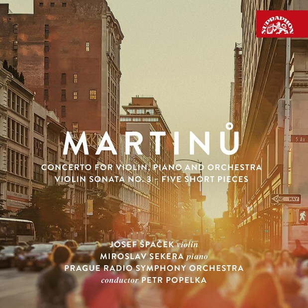 CD Shop - JOSEF SPACEK MARTINU: CONCERTO FOR..