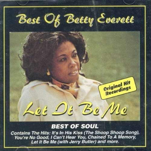 CD Shop - BETTY EVERETT LET IT BE ME (BEST OF)