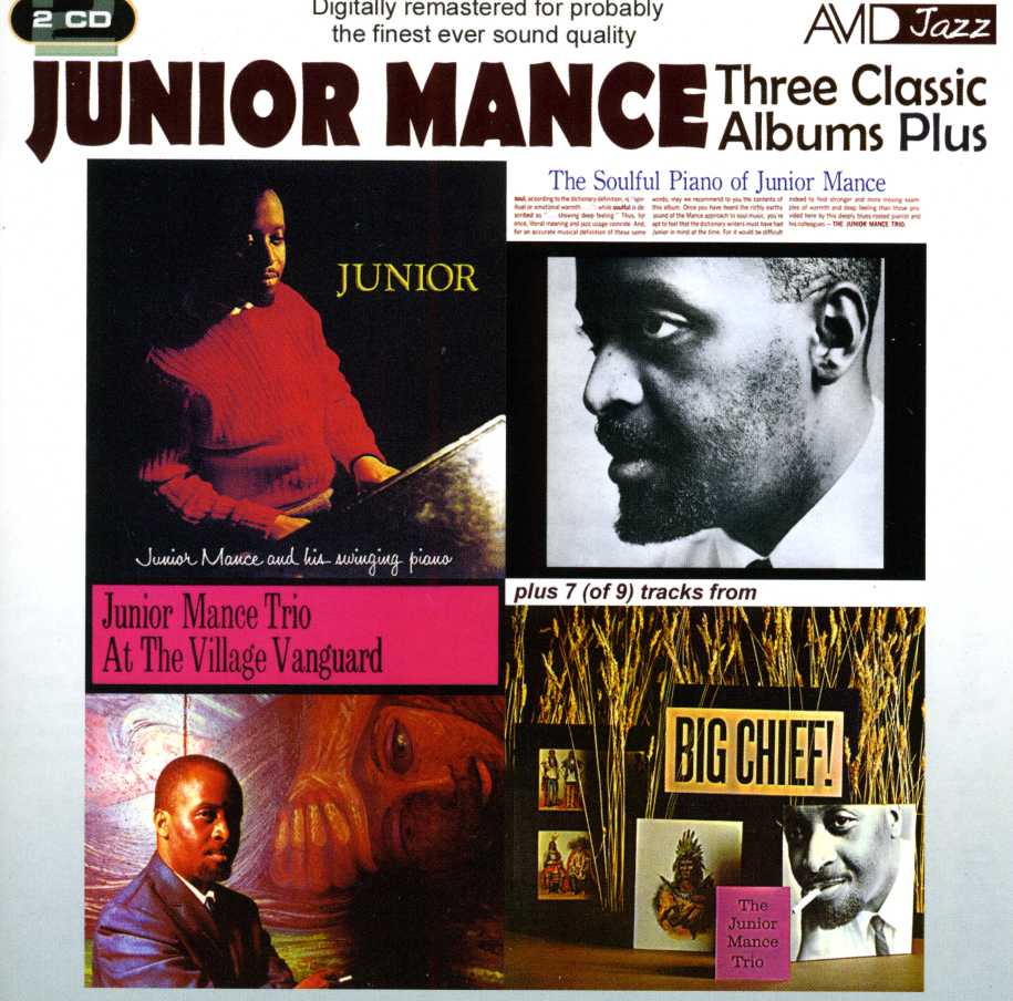 CD Shop - JUNIOR MANCE THREE CLASSIC ALBUMS PLUS