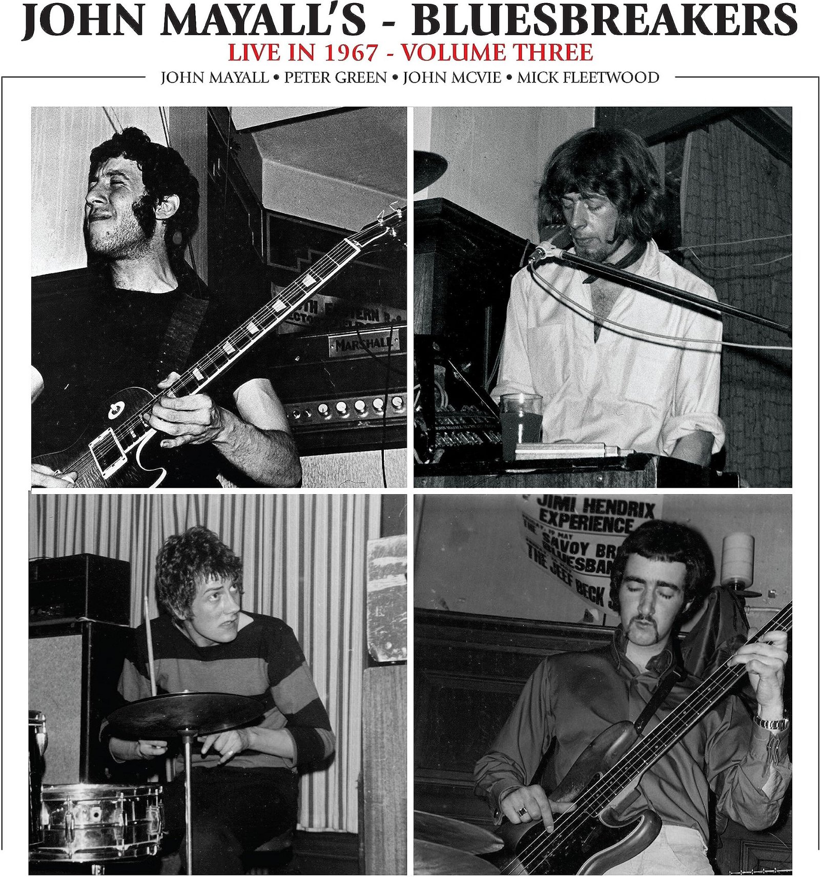 CD Shop - JOHN & THE BLUESBREAKE MAYALL LIVE IN 1967 VOLUME 3