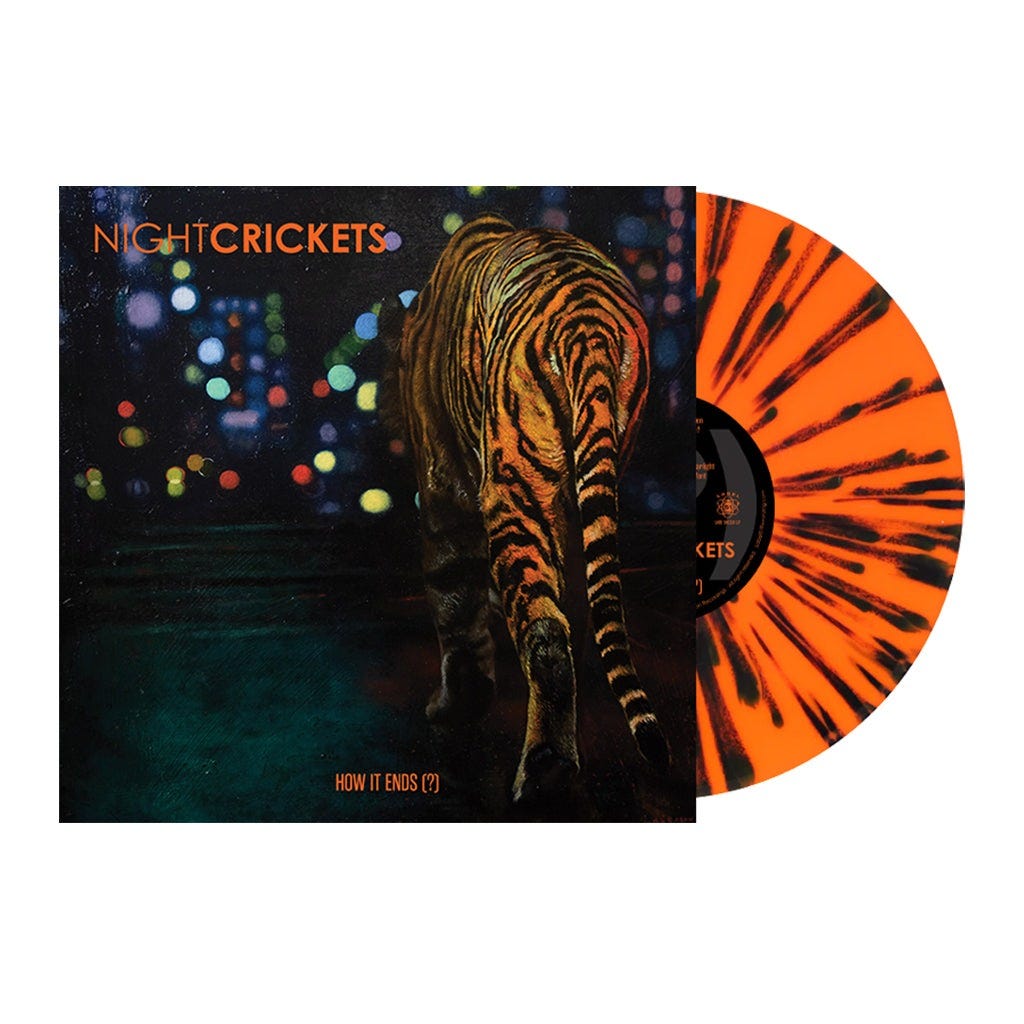 CD Shop - NIGHT CRICKETS HOW IT ENDS ()