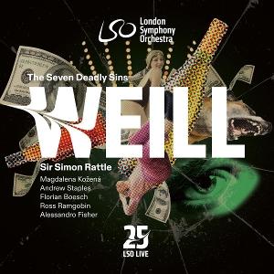 CD Shop - LONDON SYMPHONY ORCHESTRA,SIMON RATTLE,MAGDALENA KOZENA WEILL: THE SEVEN DEADL...