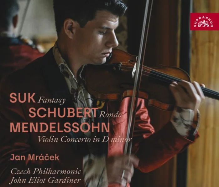 CD Shop - JAN MRáčEK, ČESKá FILHARMONIE, Suk, Schubert, Mendelssohn-Bartholdy: Fantasie, Rondo, Houslový Kon
