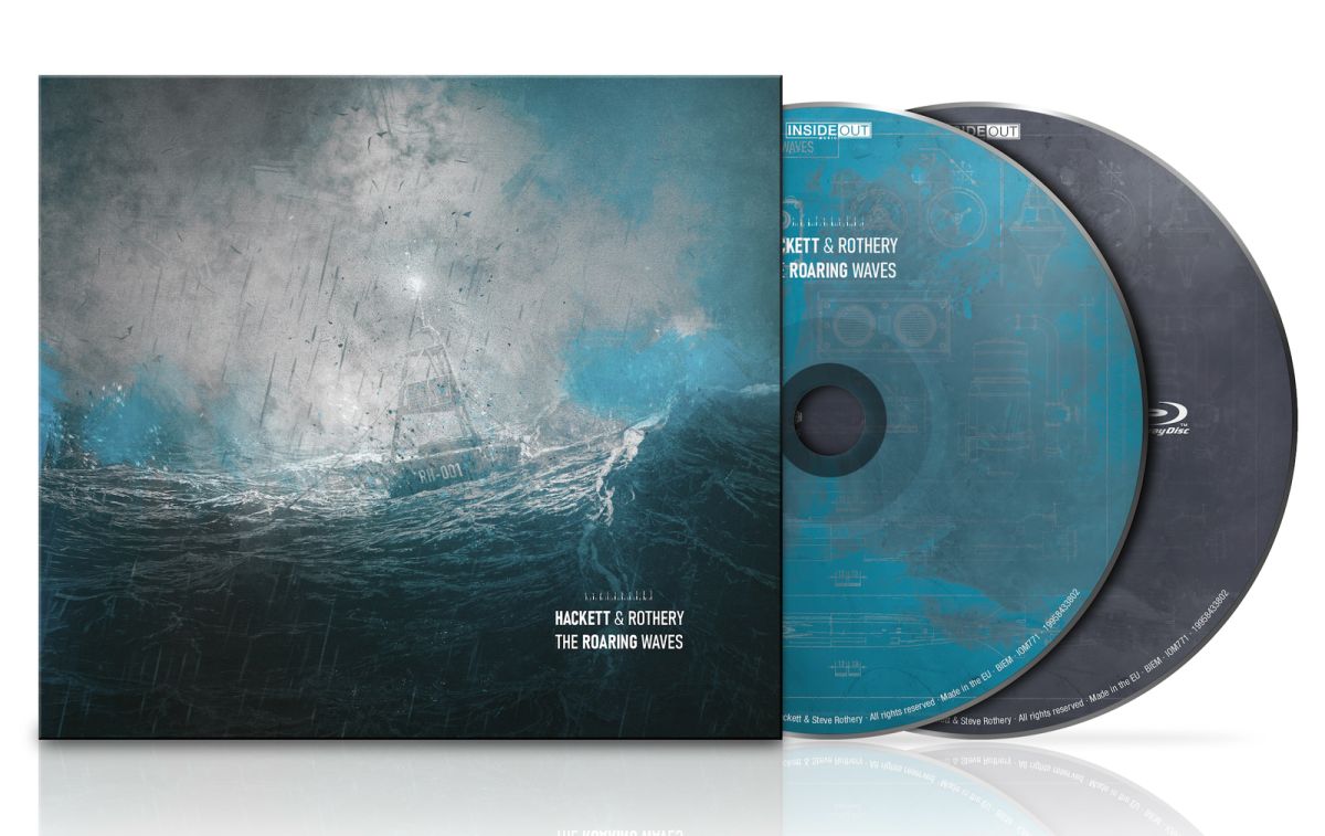 CD Shop - STEVE HACKETT,STEVE ROTHERY ROARING WAVES