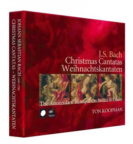 CD Shop - AMSTERDAM BAROQUE ORCHESTRA,TON KOOPMAN BACH: CHRISTMAS CANTATAS
