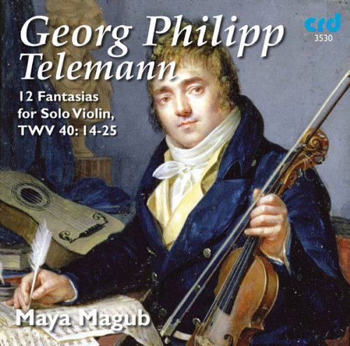 CD Shop - G.P. TELEMANN,MAYA MAGUB FANTASIES POUR VIOLON ...