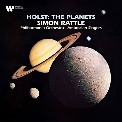 CD Shop - SIMON RATTLE,PHILHARMONIA ORCHESTRA,AMBROSIAN SINGERS HOLST: THE PLANETS