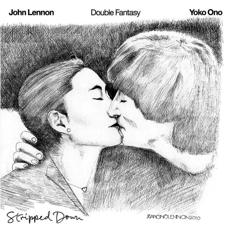 CD Shop - JOHN LENNON,YOKO ONO DOUBLE FANTASY STRIPPE...