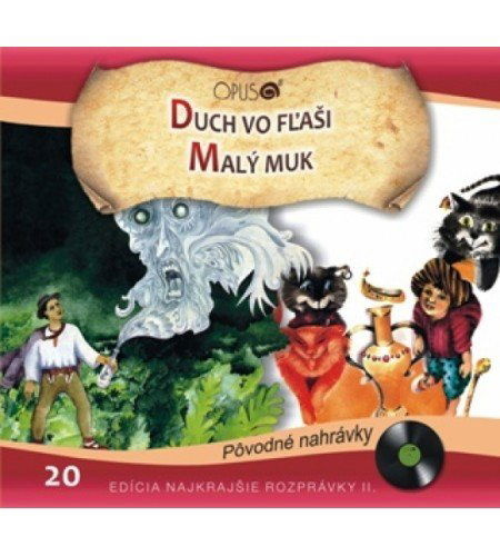 CD Shop - NAJKRAJSIE ROZPRAVKY DUCH VO FLASI / MALY MUK