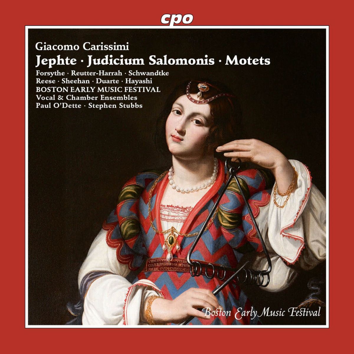 CD Shop - AMANDA FORSYTHE,BOSTON EARLY MUSIC FESTIVAL VOCAL & CHAMBER ENSEMBLES CARISSIMI: CANTATAS OF...
