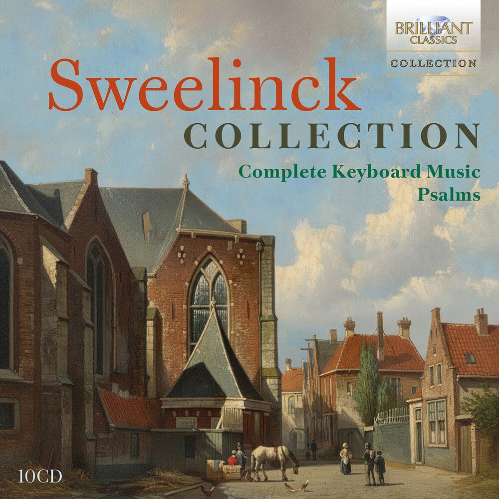 CD Shop - VARIOUS ARTISTS SWEELINCK COLLECTION: COMPLETE KEYBOARD MUSIC & PSALMS