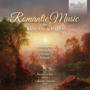 CD Shop - PAOLO CARLINI,FABRIZIO DATTERI ROMANTIC MUSIC FOR BAS...
