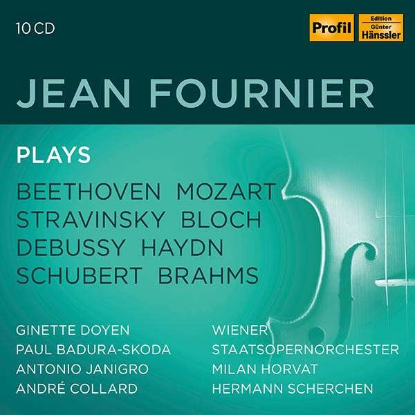 CD Shop - JEAN FOURNIER PLAYS BEETHOVEN, MOZAR...