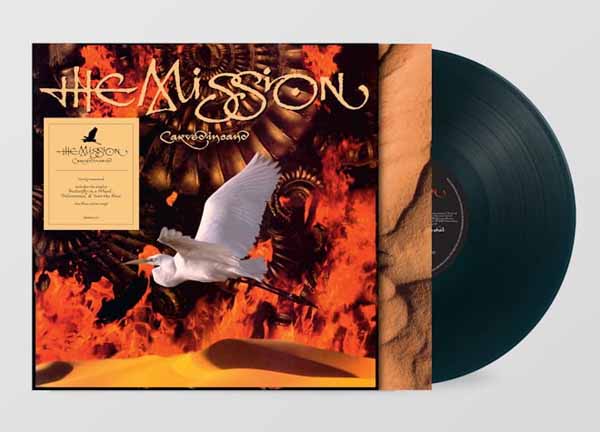 CD Shop - THE MISSION CARVED IN SAND